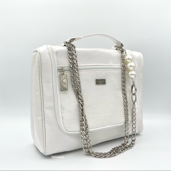 🆕 Dior Beauty Large Cosmetic Case to Crossbody / Shoulder Bag Purse New Handbag - Picture 4 of 16